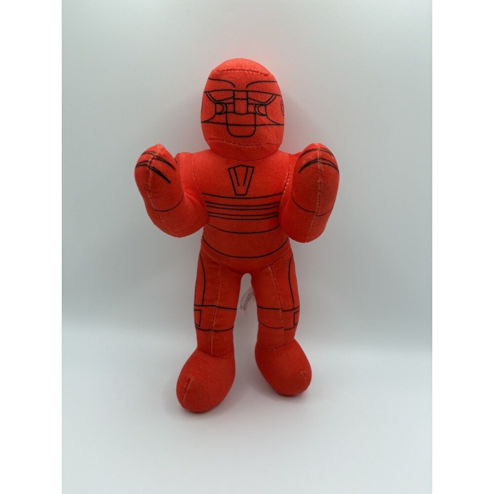 Rock’em Sock’em Robots Plush Red Boxing Figures Toy Factory 9”